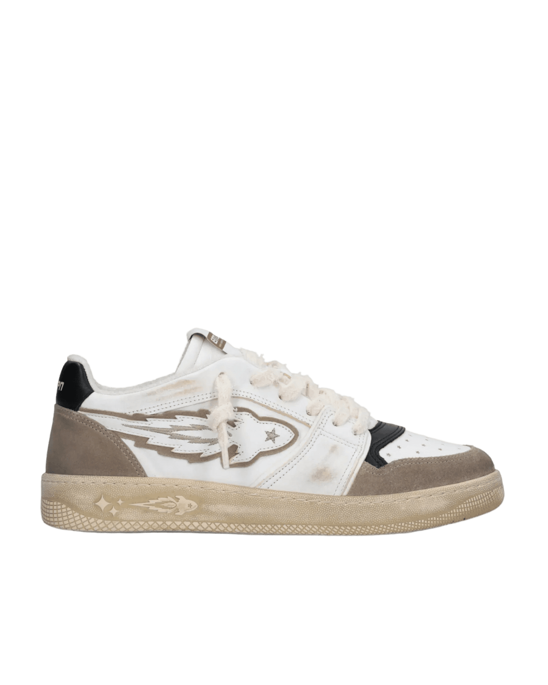 ENTERPRISE JAPAN - Sneakers Unisexe Vintage ENTJPN Egg Rocket Blanc - Lothaire