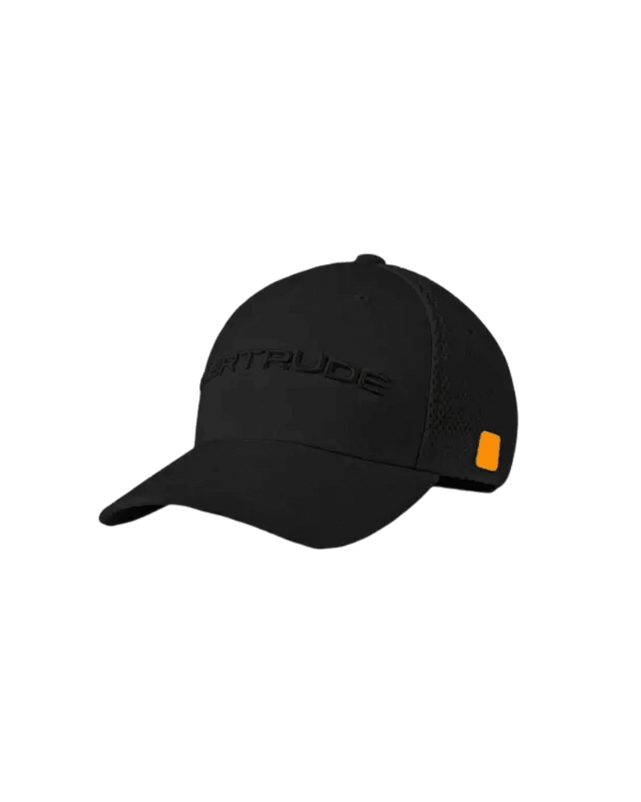 GERTRUDE - Casquette Benja trucker bi-matière Noir - Lothaire