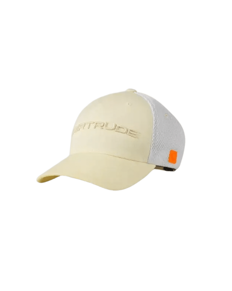 GERTRUDE - Casquette trucker bi-matière Benja Écru et Blanc - Lothaire