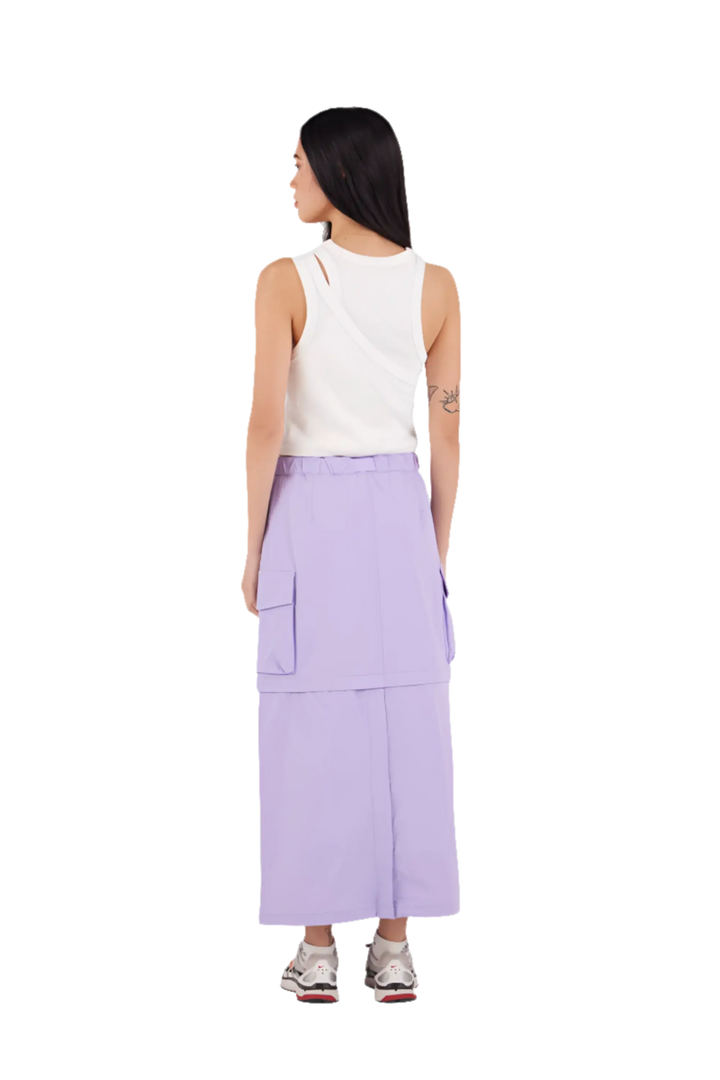 GERTRUDE - Débardeur asymétrique en jersey Deyna Blanc - Lothaire