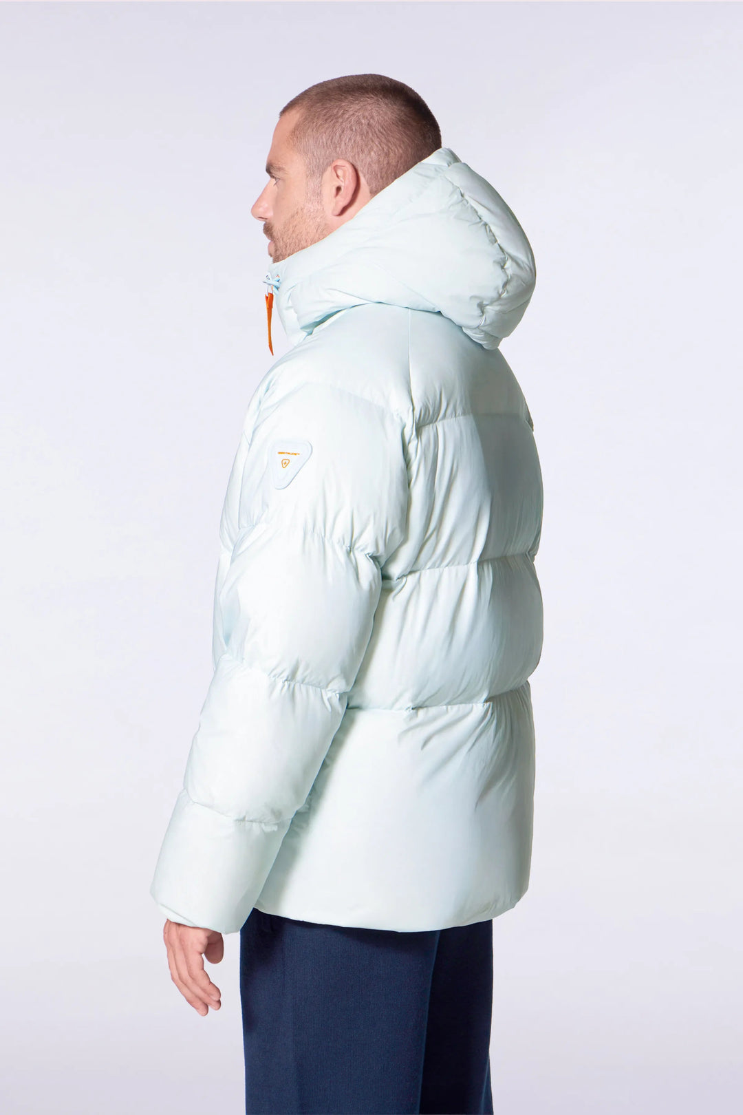 GERTRUDE - Doudoune mixte oversize à capuche Azael Glacier - Lothaire