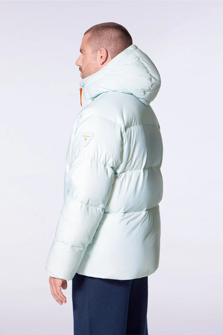 GERTRUDE - Doudoune mixte oversize à capuche Azael Glacier - Lothaire