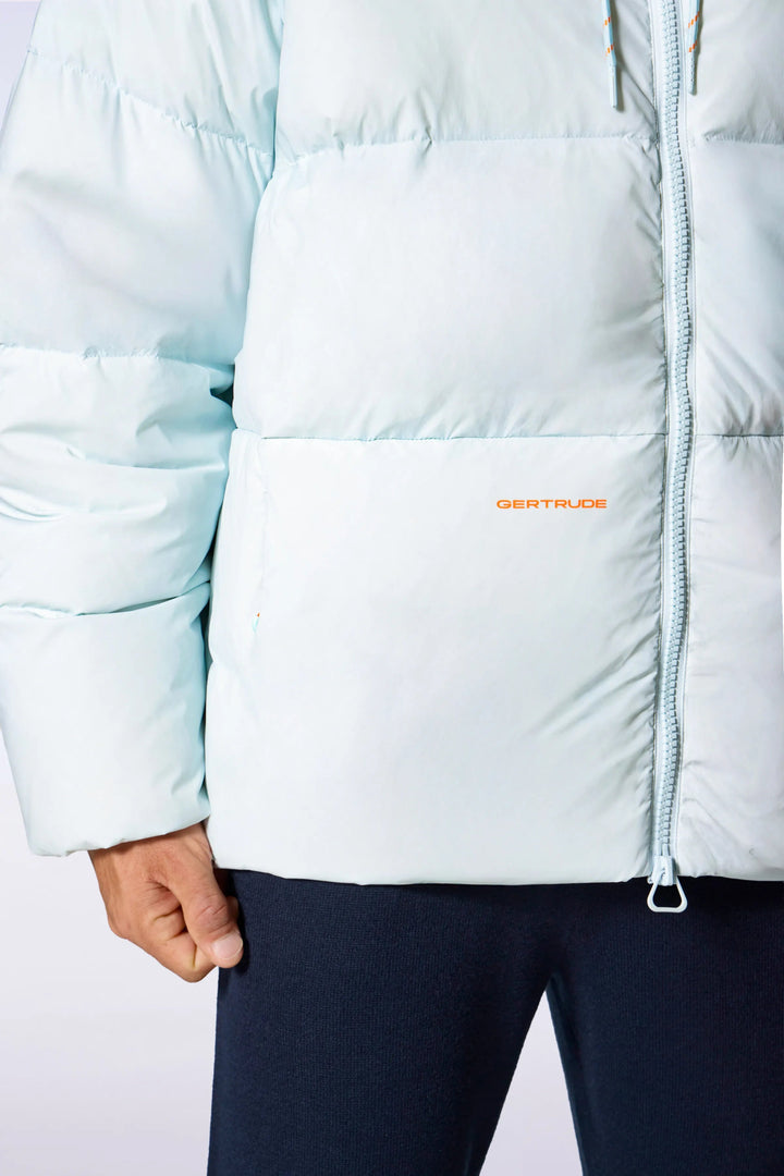 GERTRUDE - Doudoune mixte oversize à capuche Azael Glacier - Lothaire