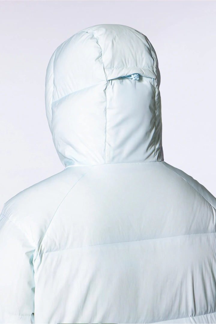 GERTRUDE - Doudoune mixte oversize à capuche Azael Glacier - Lothaire