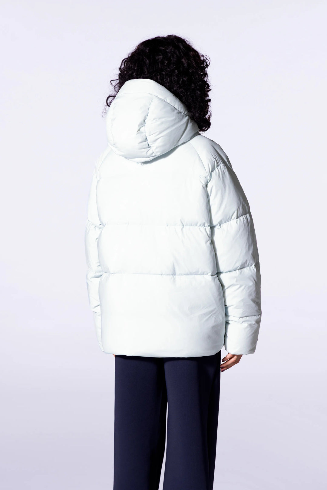 GERTRUDE - Doudoune mixte oversize à capuche Azael Glacier - Lothaire
