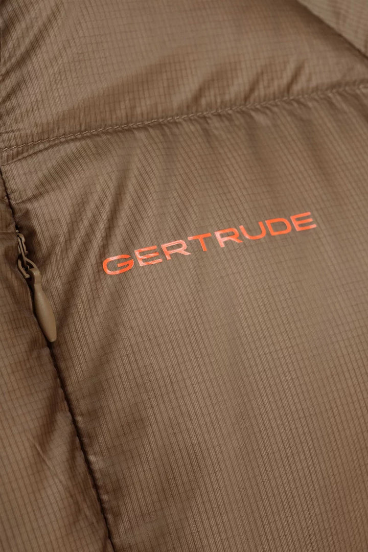 GERTRUDE - Doudoune Zaza en ripstop fin Marron taupe - Lothaire