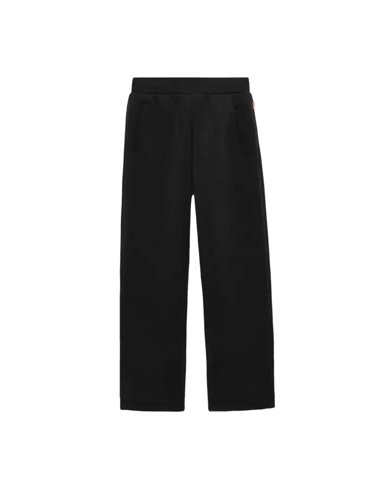GERTRUDE - Pantalon Cardi en maille scuba coupe ample Noir - Lothaire