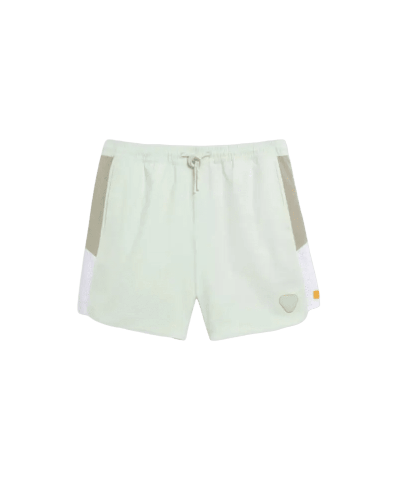 GERTRUDE - Short de bain à taille élastique et bandes contrastantes Mousse granite - Lothaire