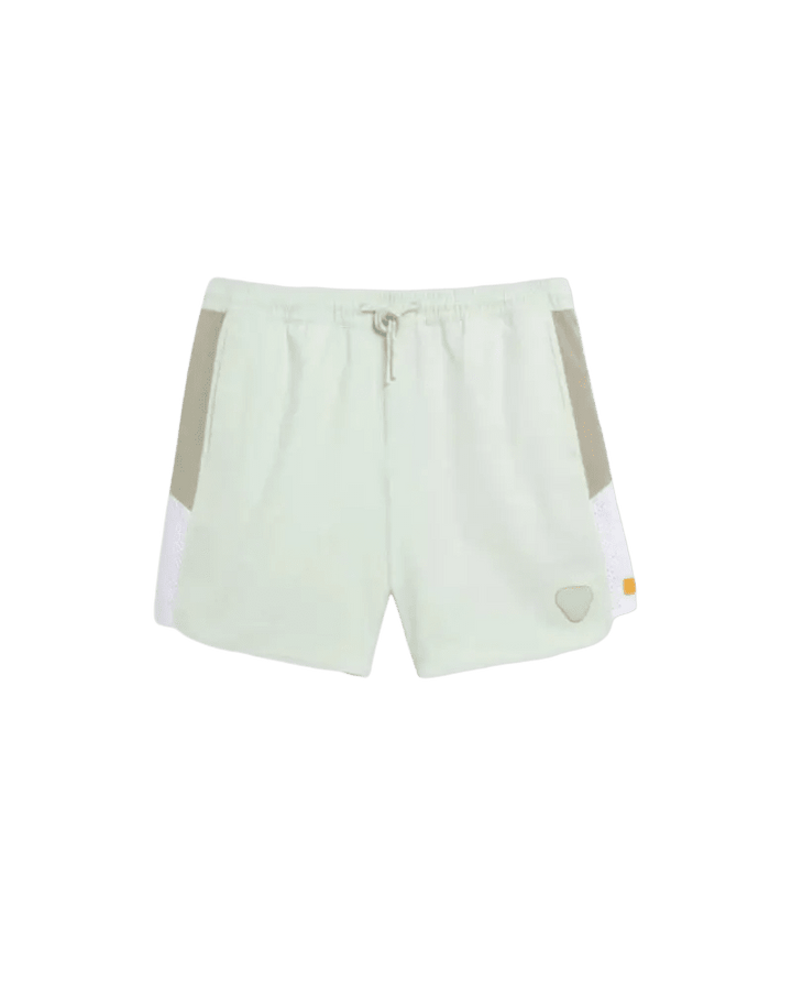 GERTRUDE - Short de bain à taille élastique et bandes contrastantes Mousse granite - Lothaire