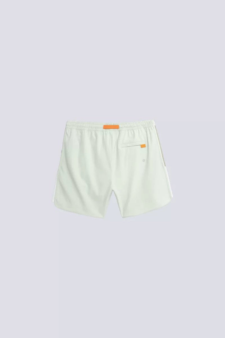 GERTRUDE - Short de bain à taille élastique et bandes contrastantes Mousse granite - Lothaire