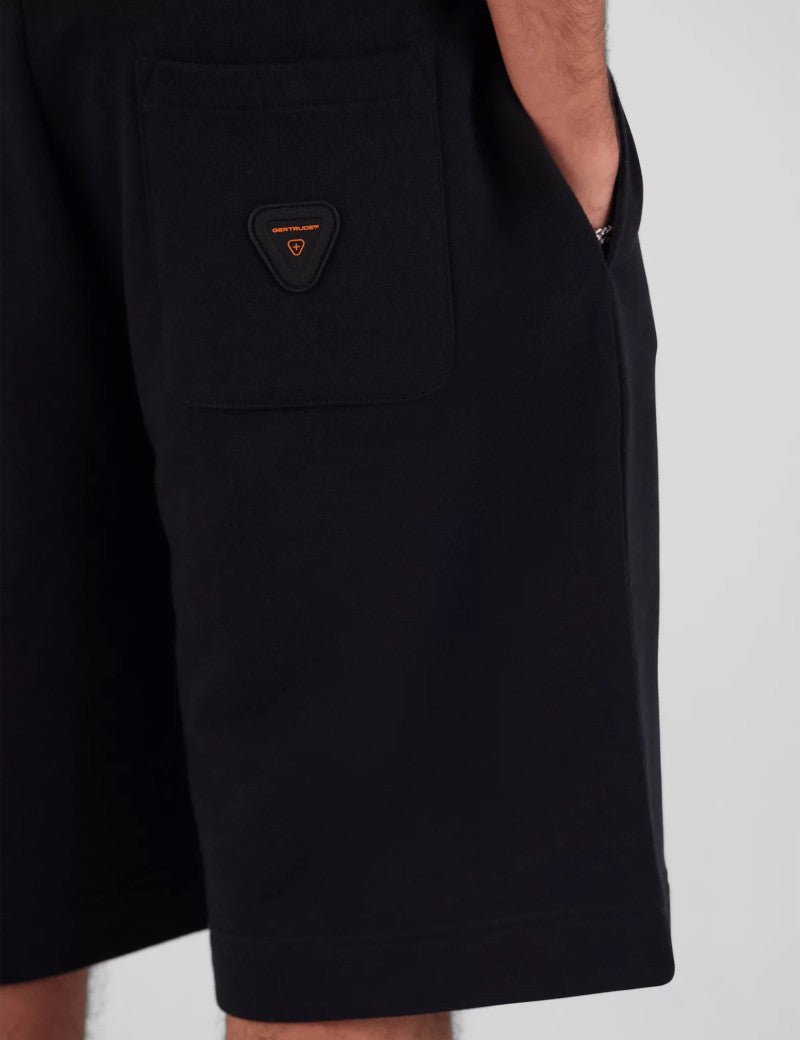 GERTRUDE - Short Droit Molleton Homme Yann Noir - Lothaire