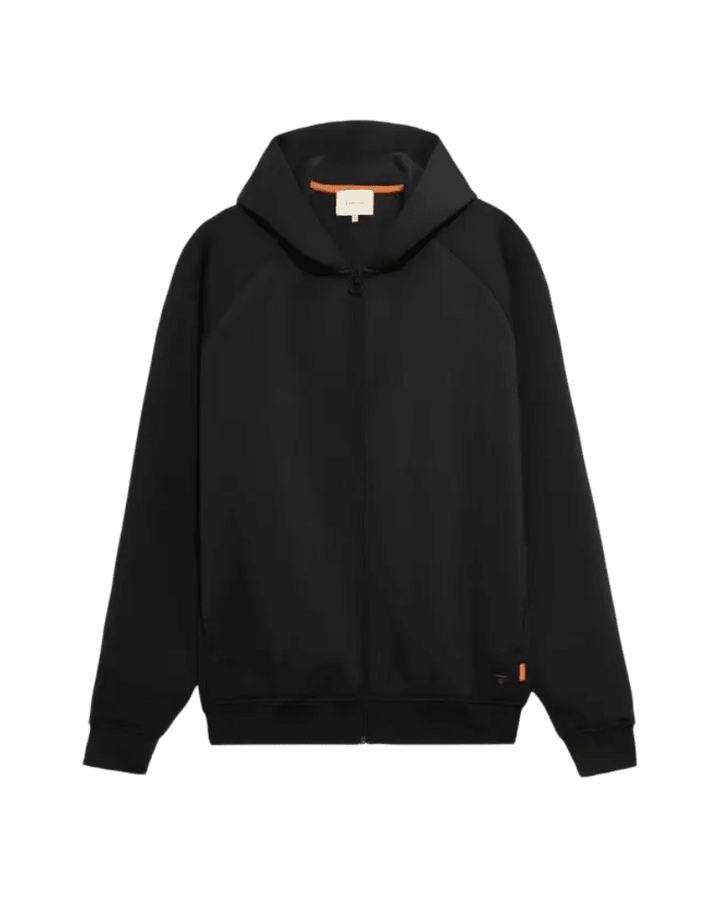 GERTRUDE - Sweat à capuche Melvin zippé Noir - Lothaire
