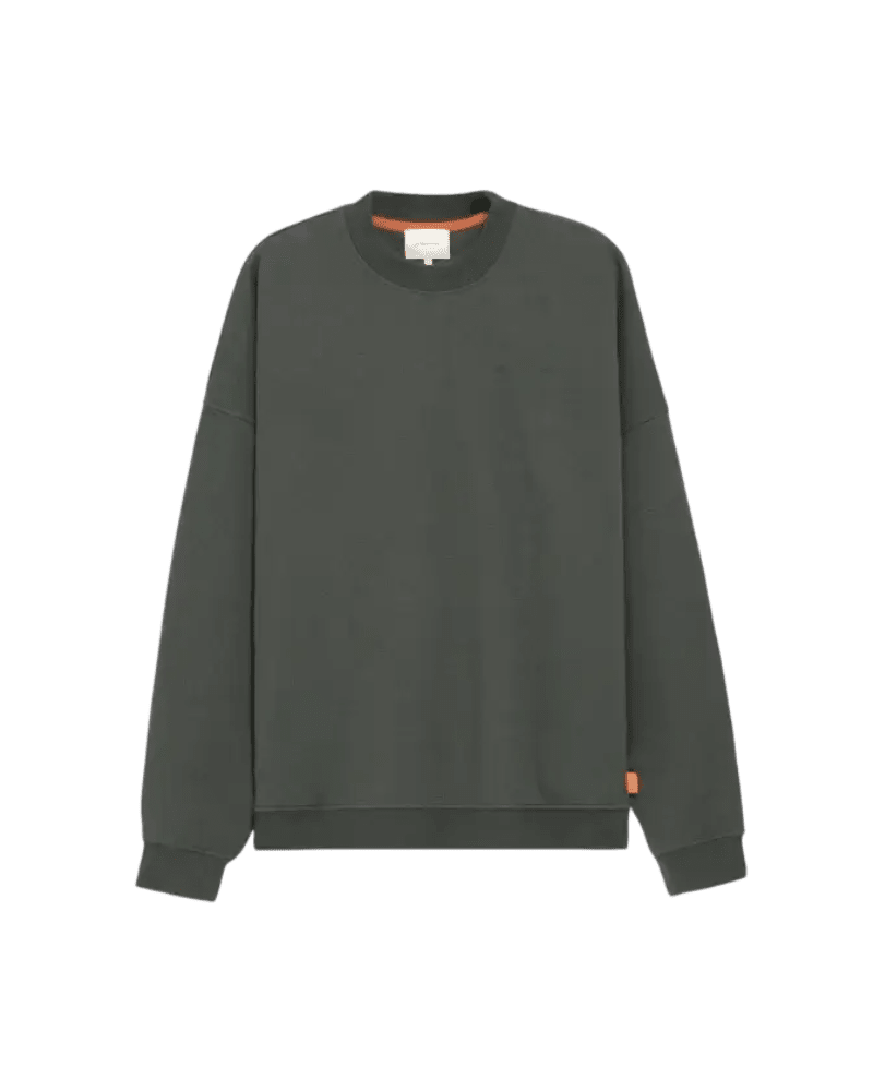 GERTRUDE - Sweat Rubengeo Coupe Ample Vert - Lothaire