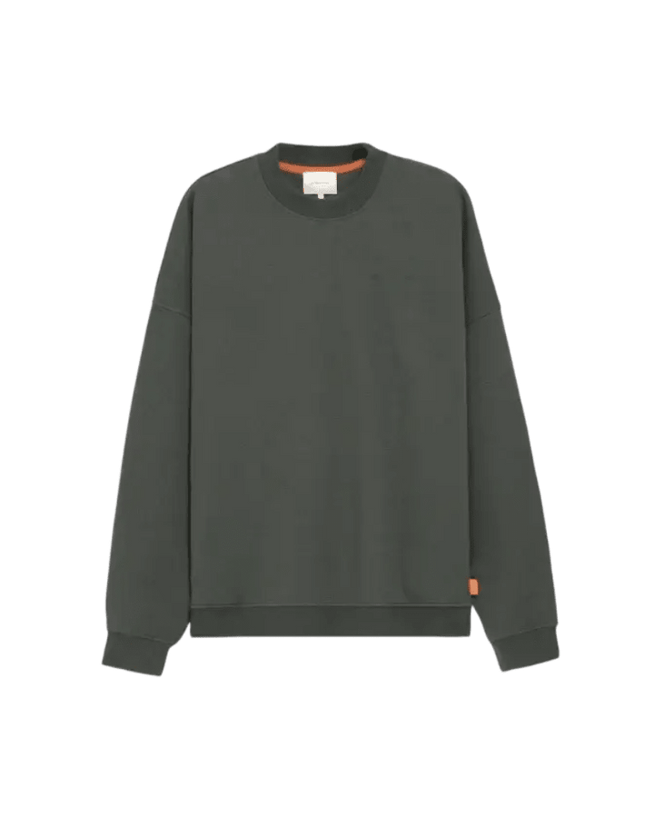 GERTRUDE - Sweat Rubengeo Coupe Ample Vert - Lothaire