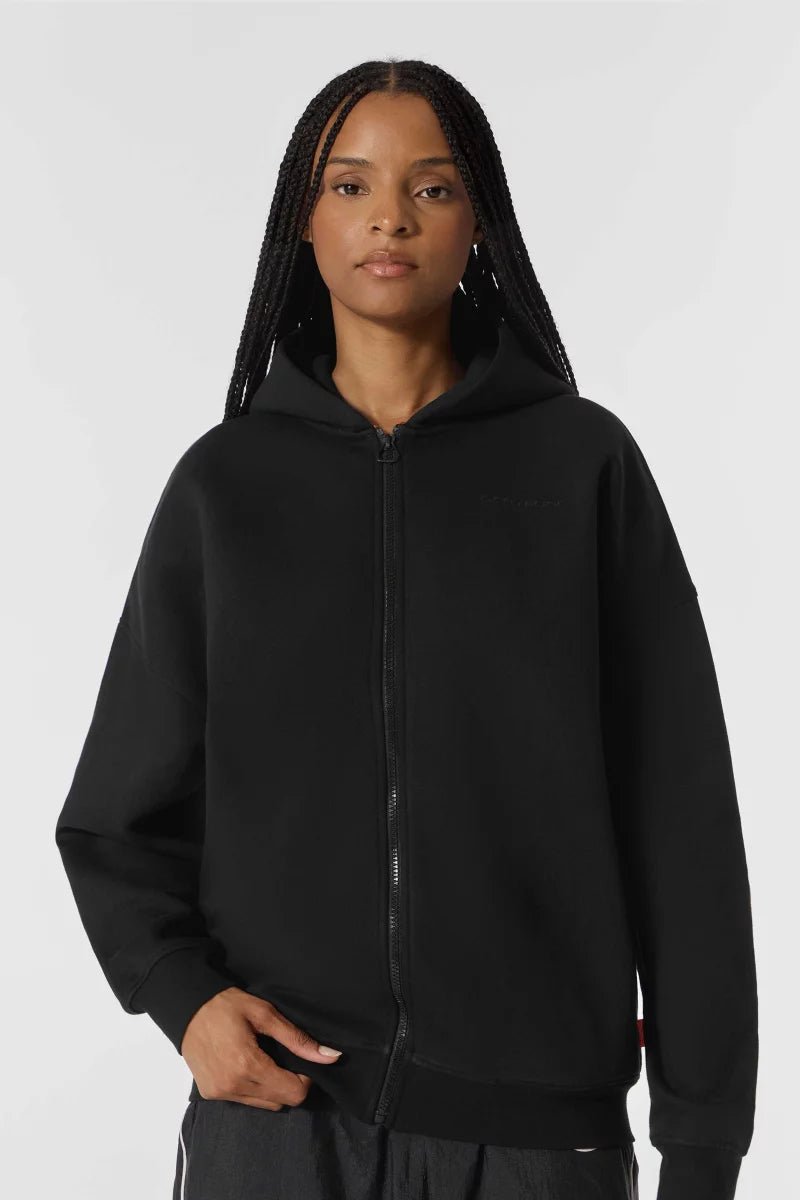 GERTRUDE - Sweat Zippé à Capuche Titusdots Noir - Lothaire