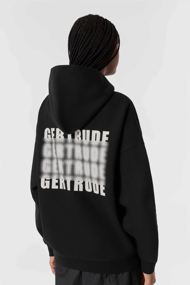 GERTRUDE - Sweat Zippé à Capuche Titusdots Noir - Lothaire