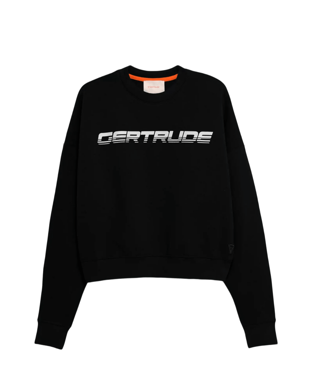 GERTRUDE - Sweatshirt col rond avec logo printé graphique Cath Speedy Noir - Lothaire