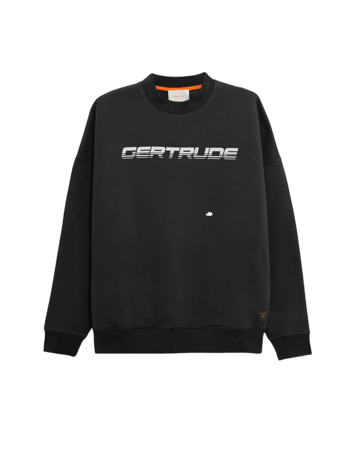 GERTRUDE - Sweatshirt oversize col rond Ruben Speedy Noir - Lothaire