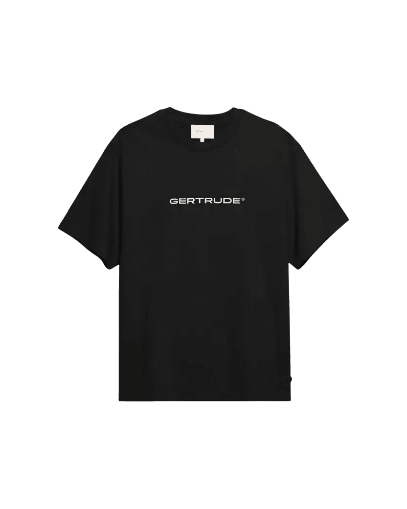 GERTRUDE - T-shirt en coton à manches courtes Leonce Noir - Lothaire