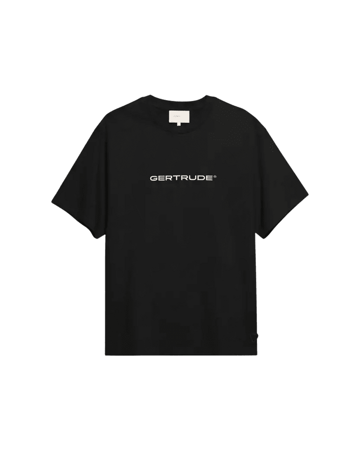 GERTRUDE - T-shirt en coton à manches courtes Leonce Noir - Lothaire