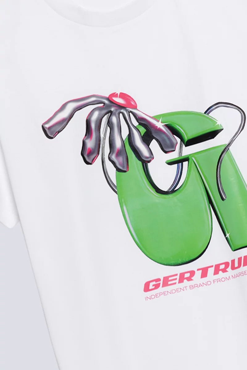 GERTRUDE - T-shirt graphique Leolina Pop Blanc - Lothaire