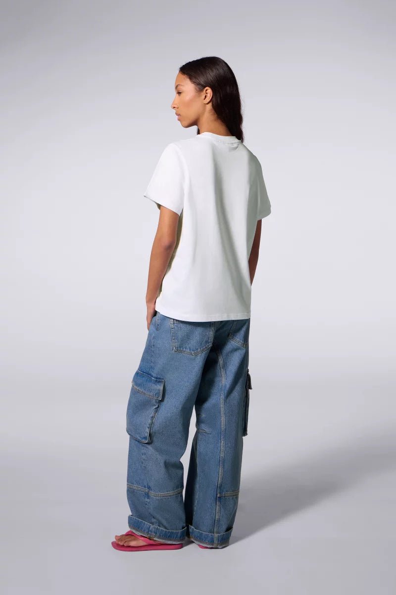 GERTRUDE - T-shirt graphique Leolina Pop Blanc - Lothaire