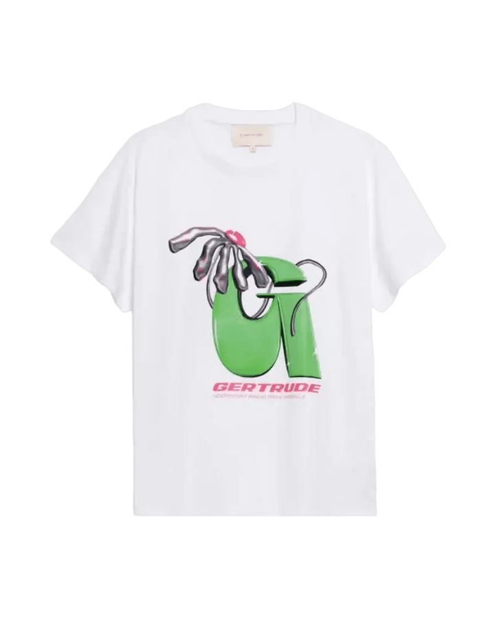 GERTRUDE - T-shirt graphique Leolina Pop Blanc - Lothaire
