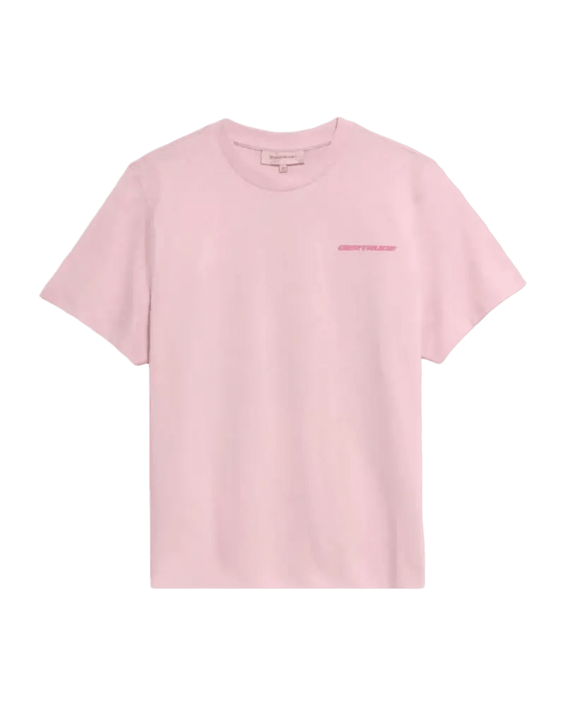 GERTRUDE - T-shirt imprimé dos Leolina Geometry Blush - Lothaire