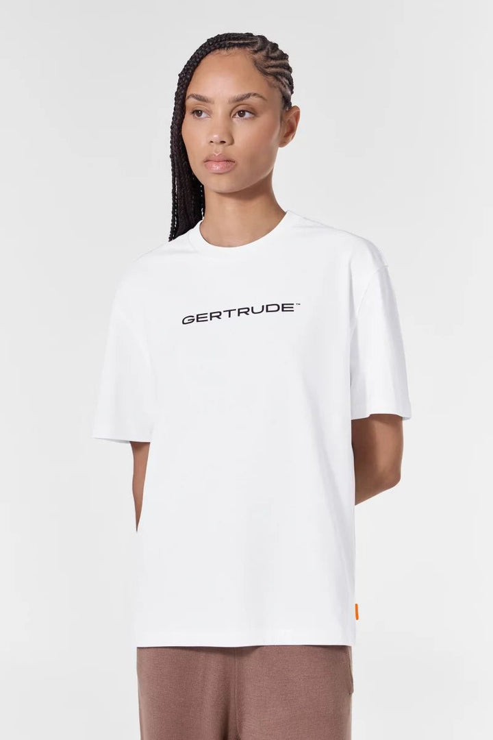 GERTRUDE - T-shirt Leon coupe droite Blanc - Lothaire