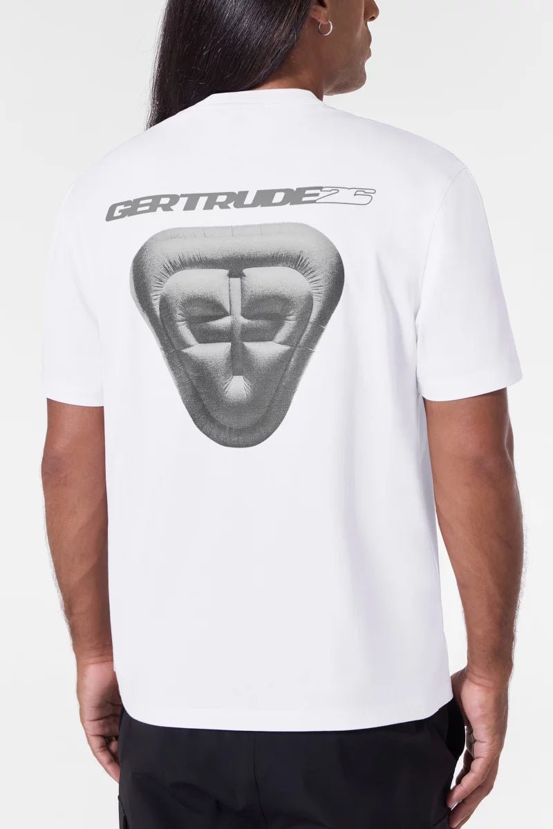 GERTRUDE - T-shirt Leonarchive en jersey de coton Blanc - Lothaire