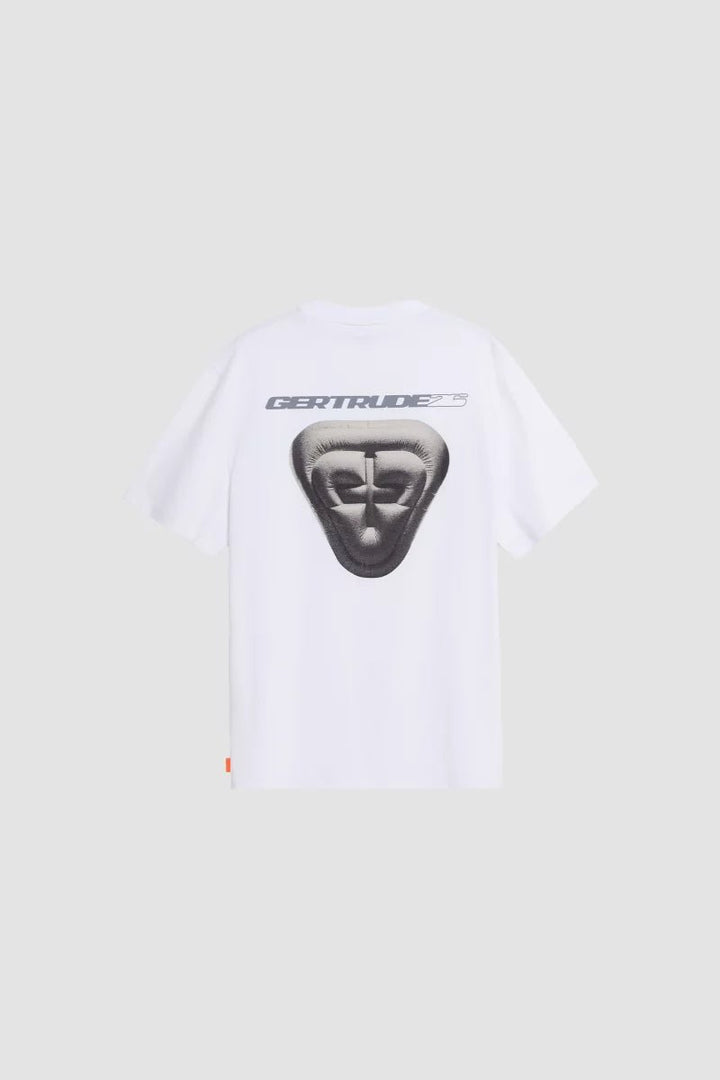 GERTRUDE - T-shirt Leonarchive en jersey de coton Blanc - Lothaire
