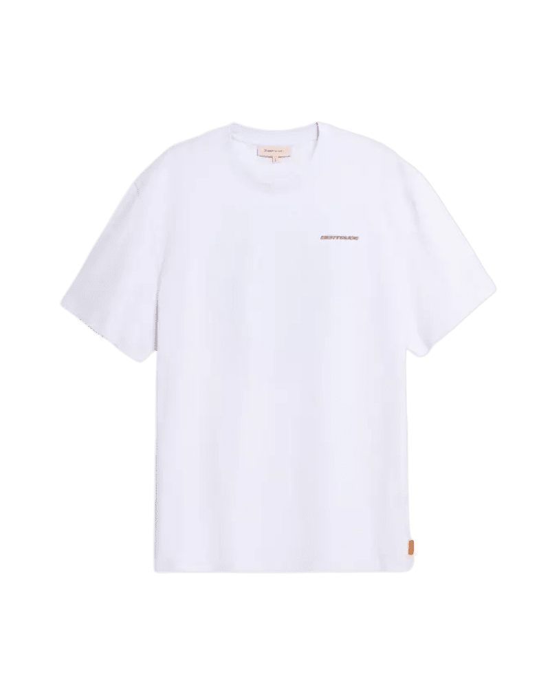 GERTRUDE - T-shirt Leonarchive en jersey de coton Blanc - Lothaire