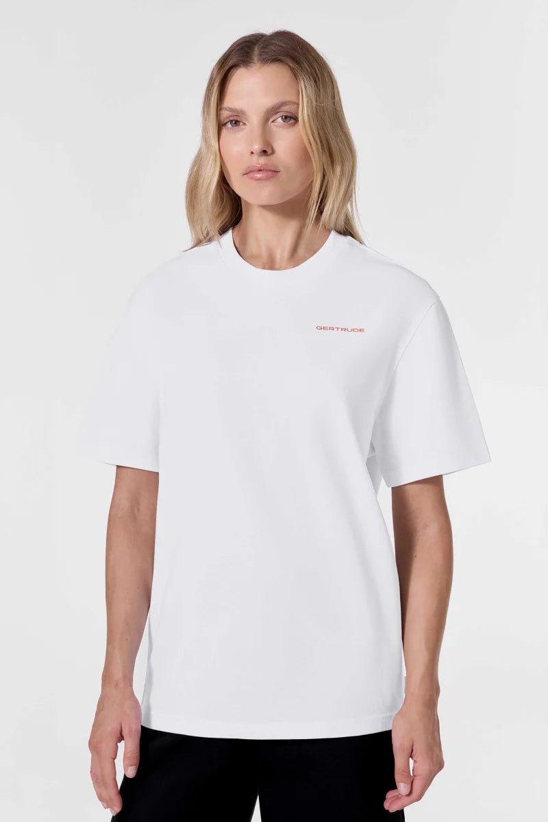 GERTRUDE - T-shirt Leongeo col rond Blanc - Lothaire