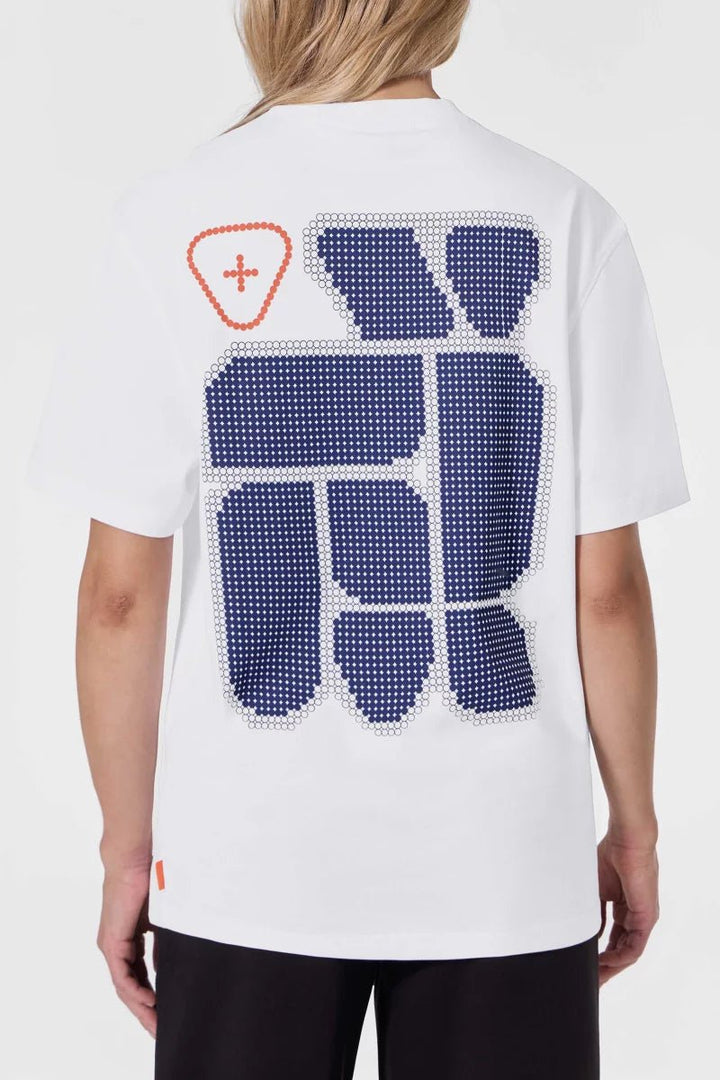 GERTRUDE - T-shirt Leongeo col rond Blanc - Lothaire