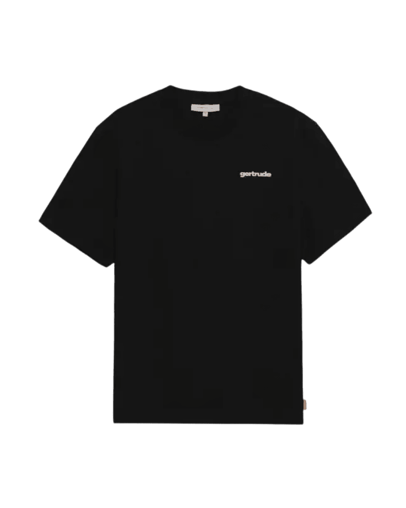 GERTRUDE - T-shirt Leonstripe en jersey aéré Noir - Lothaire