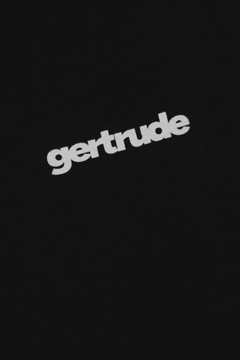 GERTRUDE - T-shirt Leonstripe en jersey aéré Noir - Lothaire