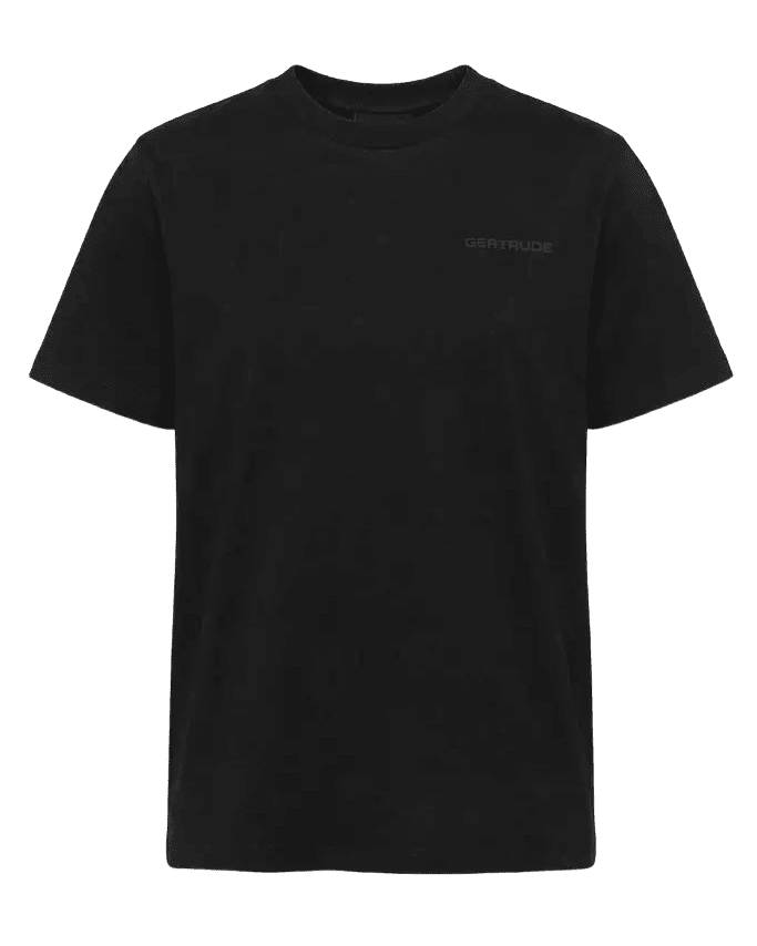 GERTRUDE - T-shirt Louisecircle coupe droite Noir - Lothaire