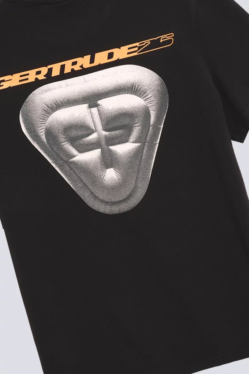 GERTRUDE - T-shirt print dos Leonce Archive Noir - Lothaire