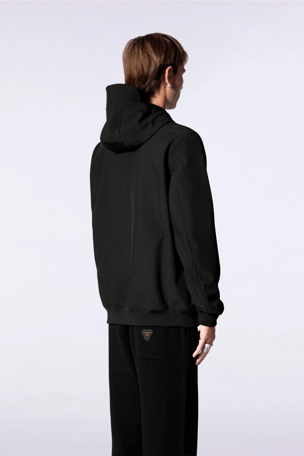 GERTRUDE - Veste à capuche softshell Rony Noir - Lothaire