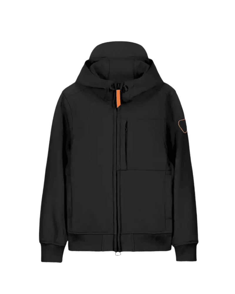 GERTRUDE - Veste Rony Softshell Noir - Lothaire