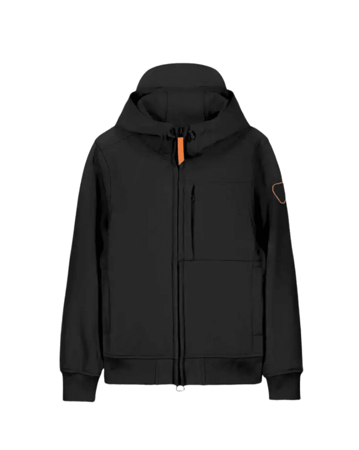 GERTRUDE - Veste Rony Softshell Noir - Lothaire