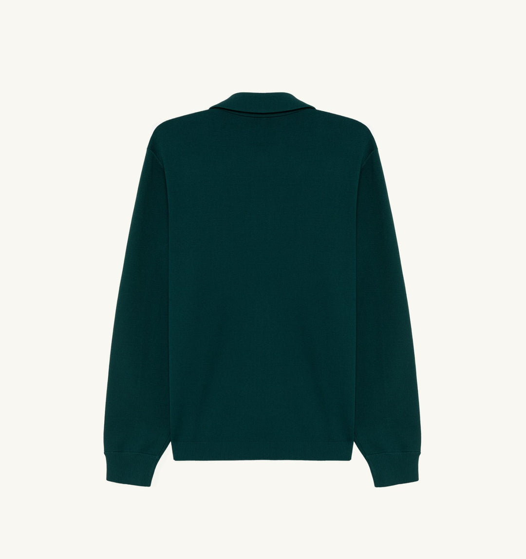 AUTRY - Surchemise en maille de viscose Vert