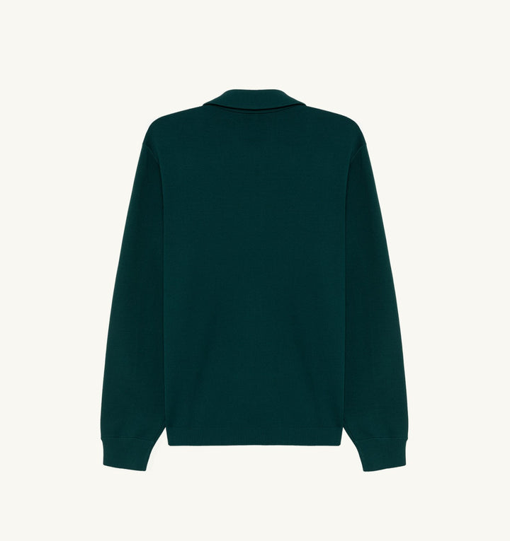 AUTRY - Surchemise en maille de viscose Vert