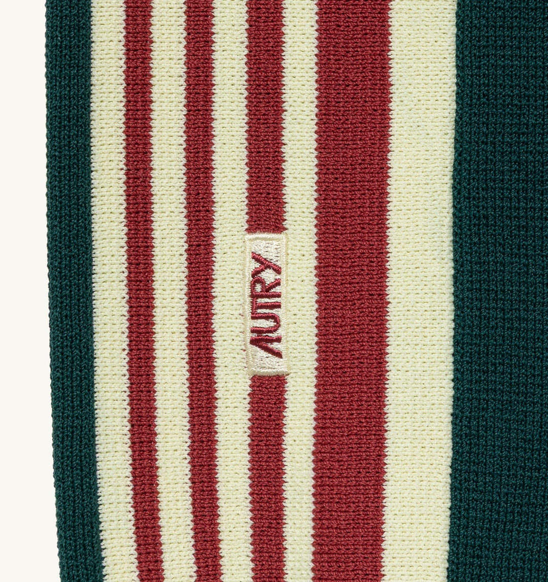 AUTRY - Surchemise en maille de viscose Vert
