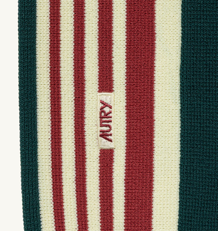 AUTRY - Surchemise en maille de viscose Vert