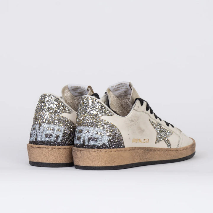 GOLDEN GOOSE - Ball Star avec étoile et contrefort à paillettes - Lothaire