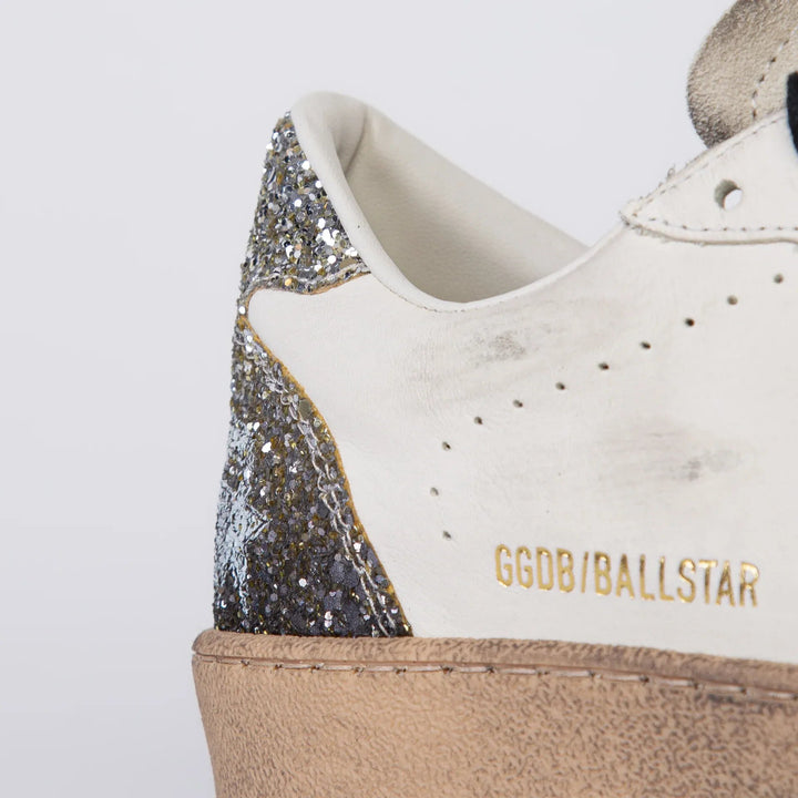 GOLDEN GOOSE - Ball Star avec étoile et contrefort à paillettes - Lothaire
