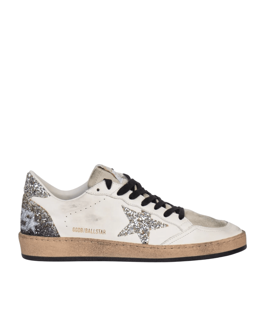 GOLDEN GOOSE - Ball Star avec étoile et contrefort à paillettes - Lothaire