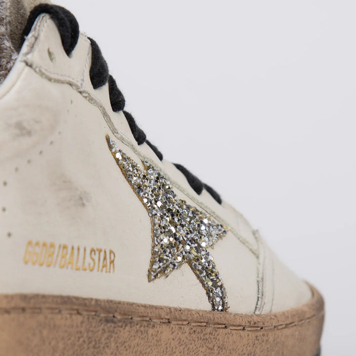 GOLDEN GOOSE - Ball Star avec étoile et contrefort à paillettes - Lothaire