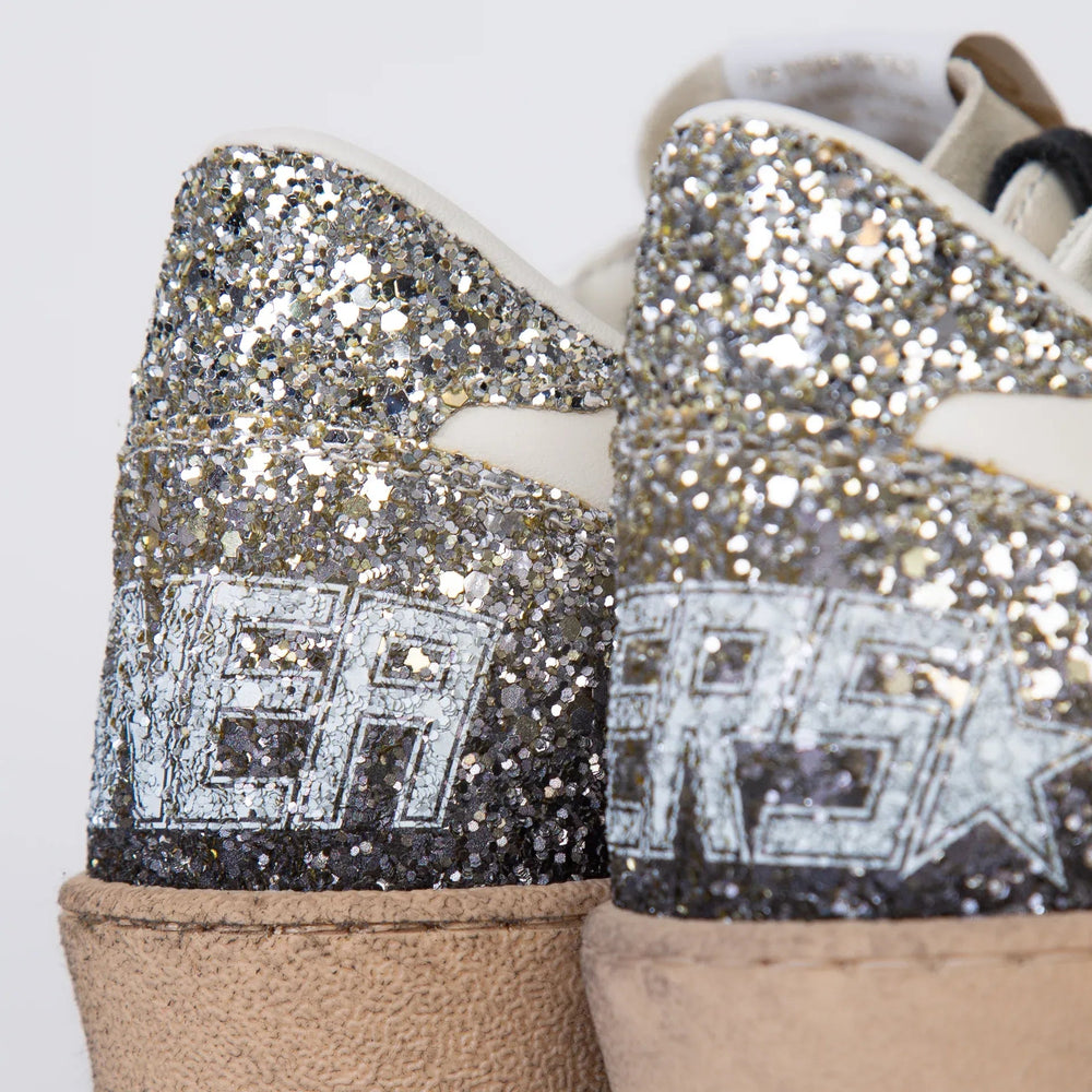 GOLDEN GOOSE - Ball Star avec étoile et contrefort à paillettes - Lothaire